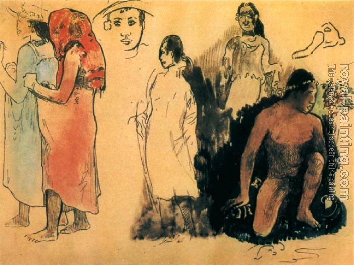 Paul Gauguin : Watercolor 20